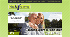 Desktop Screenshot of hiremycare.org